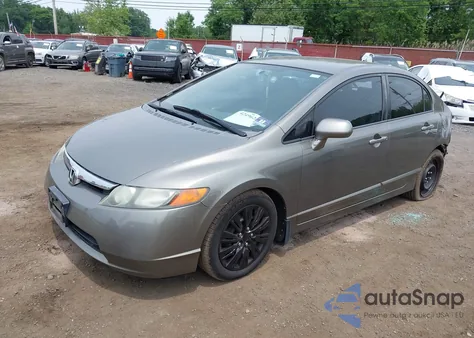 2008 Honda Civic Lx z USA, uszkodzony, nr VIN 2HGFA16568H324966